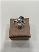 Anello Salvini Donna in Oro bianco Perla 0.09 Ct AAP30785 - AAP30785